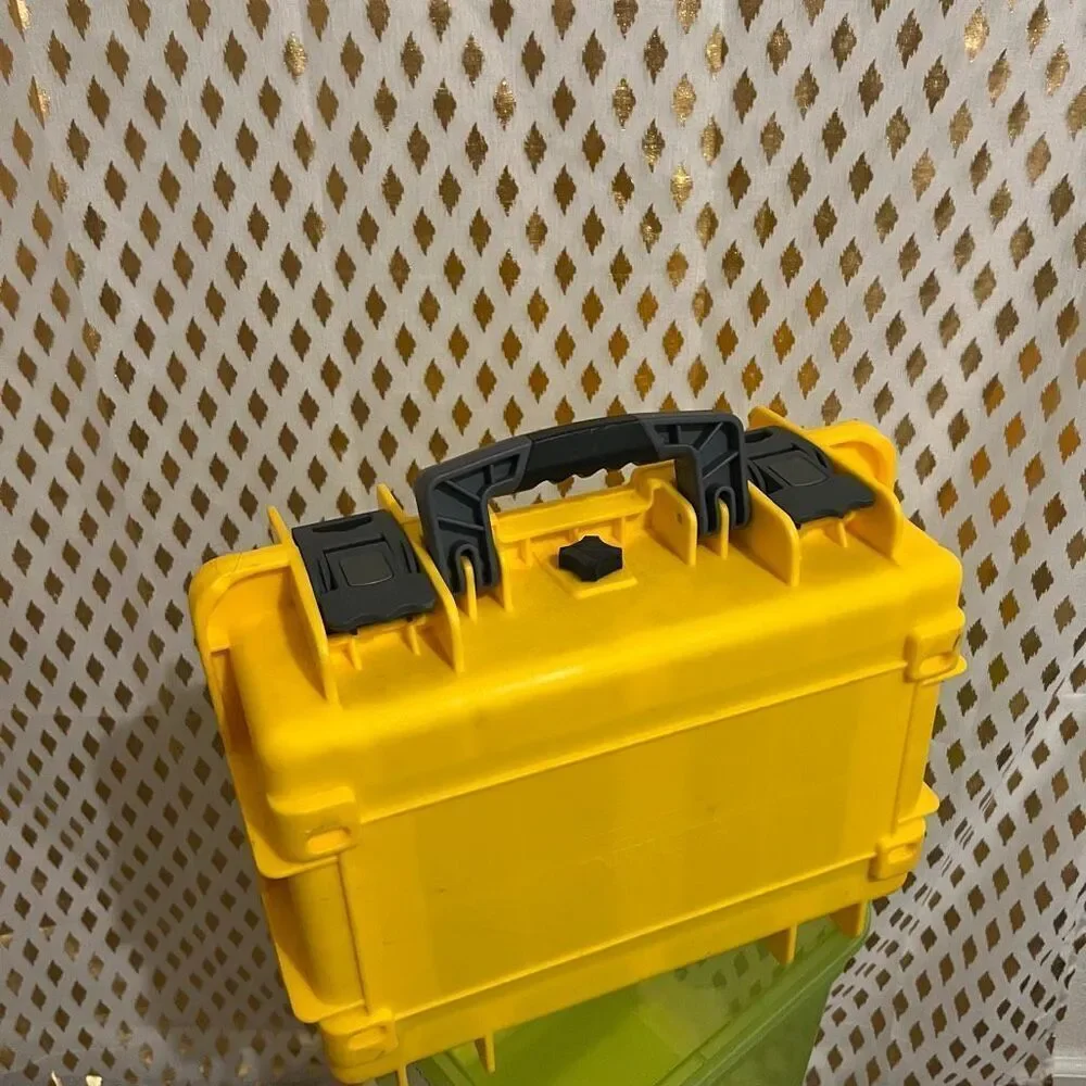 Invicta case small yellow storage shoe box